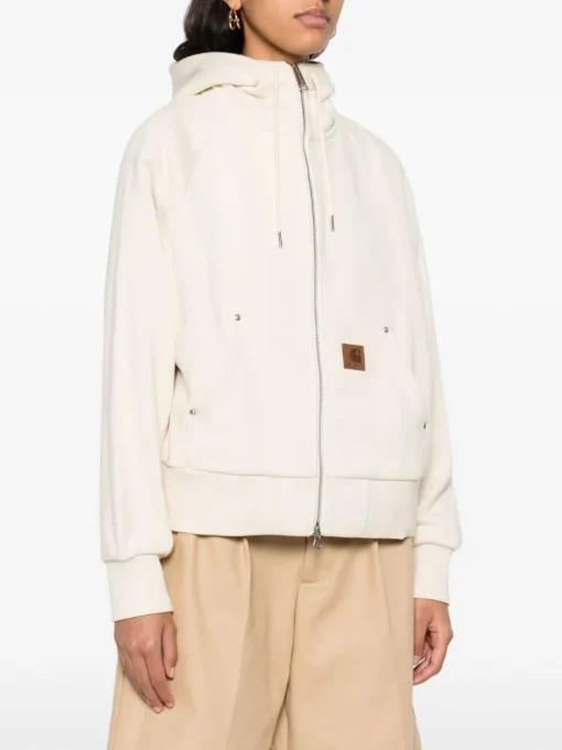 Carhartt Wip Eldon Donna Felpa Bianco