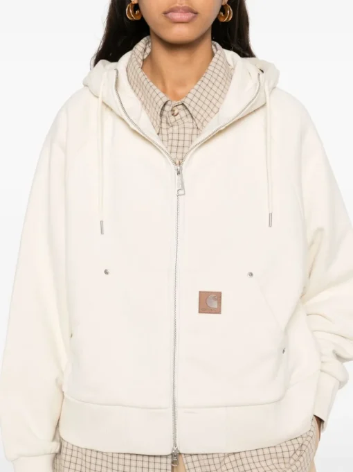Carhartt Wip Eldon Donna Felpa Bianco