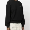 Carhartt Wip Felpa Nero Donna Casey Girocollo