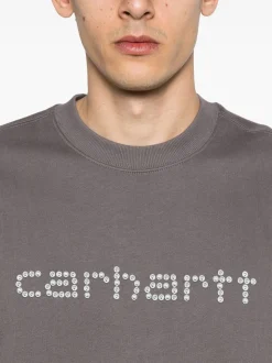 Carhartt Wip Rivet Uomo Felpa Grigio