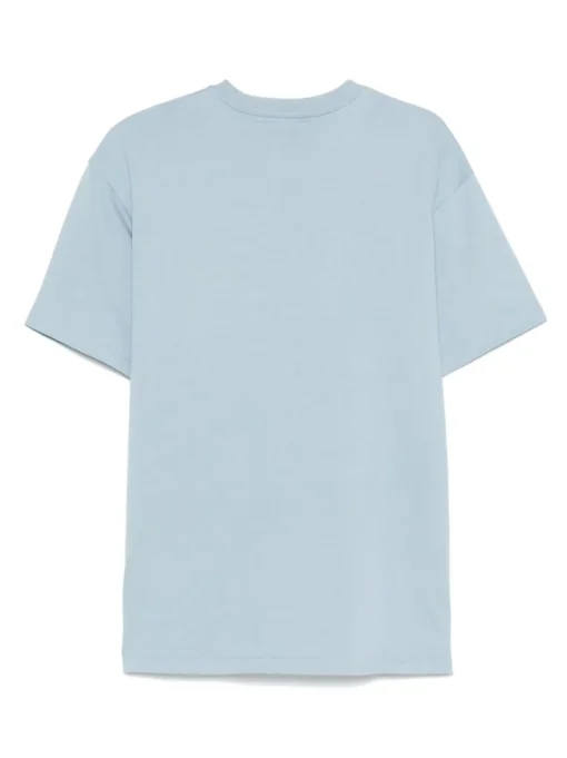 Carhartt Wip T-shirt Blu Uomo Ricamo Lettera C
