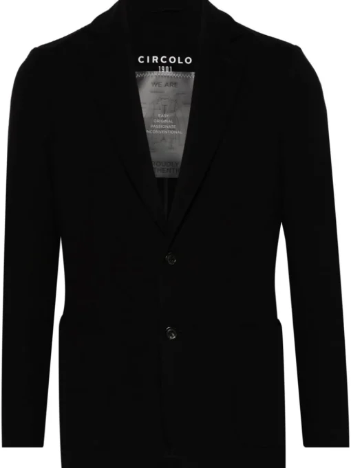 Circolo1901 Giacca Nero Uomo monopetto