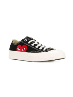 Comme Des Garcons Play Scarpe Nero Unisex Cuore Rosso