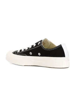 Comme Des Garcons Play Scarpe Nero Unisex Cuore Rosso