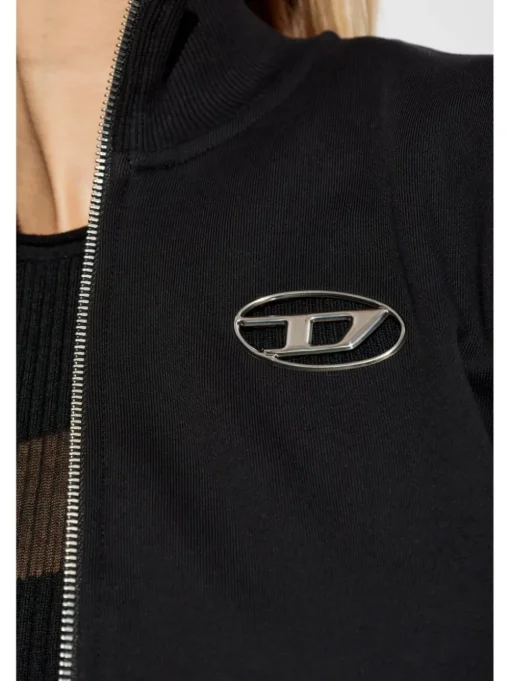 Diesel Felpa Nero Donna