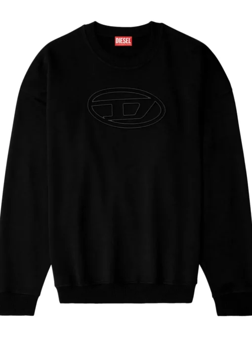 Diesel Felpa Nero Uomo