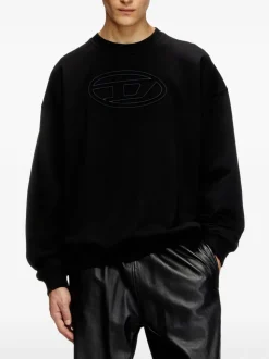 Diesel Felpa Nero Uomo