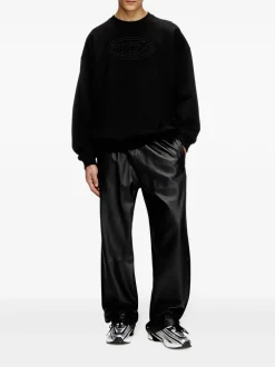 Diesel Felpa Nero Uomo