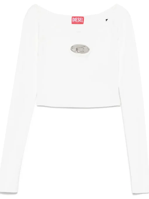 Diesel Maglia Bianco Donna