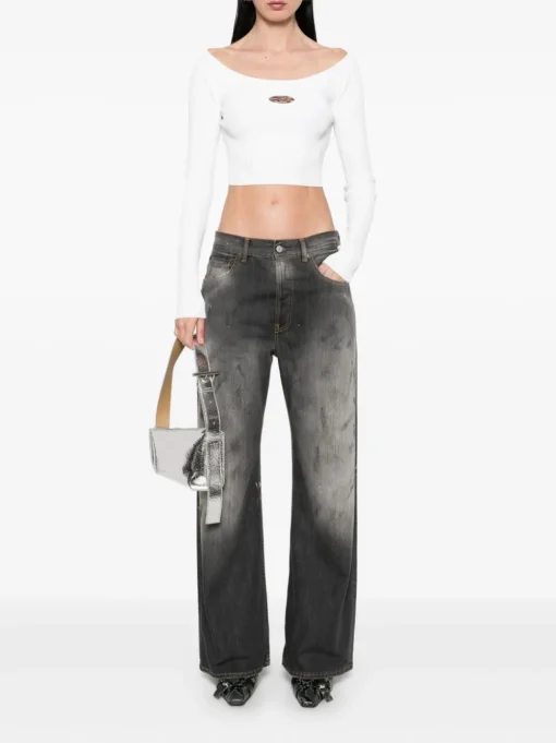 Diesel Maglia Bianco Donna
