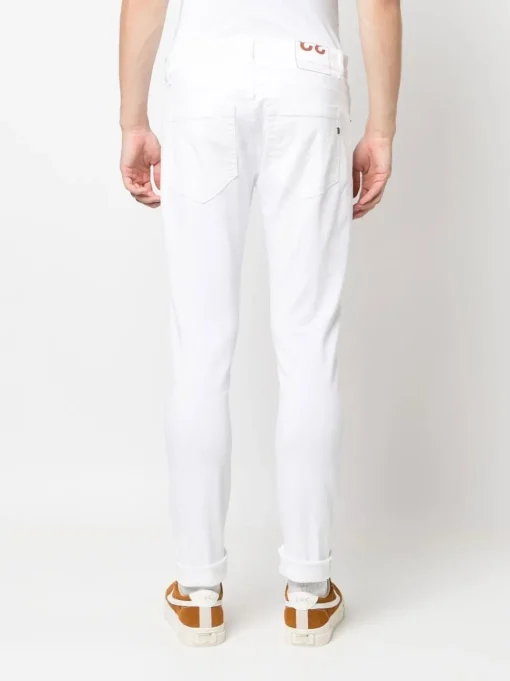 Dondup Jeans Bianco Uomo George