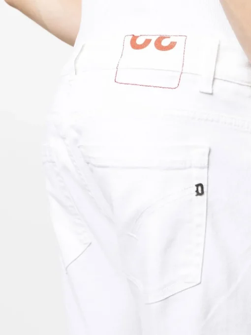 Dondup Jeans Bianco Uomo George