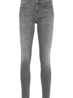 Dondup Jeans Blu Donna Monroe Skinny Chiaro