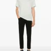 Dondup Jeans Nero Uomo Vestibilità Slim