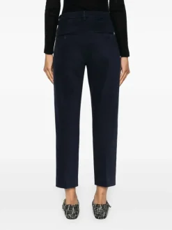 Dondup Pantalone Blu Donna Nima Bottoni a Vista