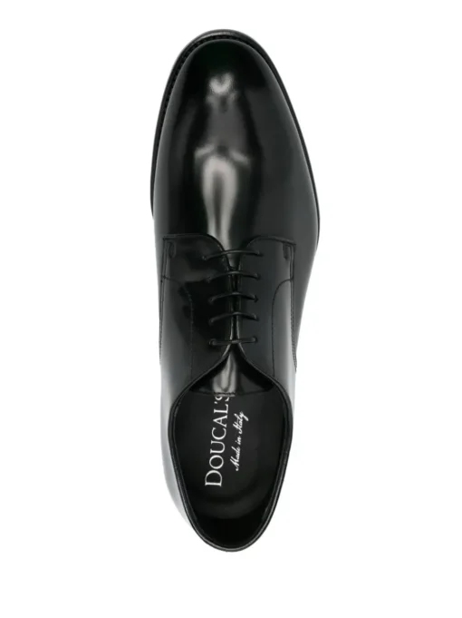 Doucal's Scarpa Oxford Pelle di Vitello Nero