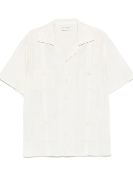 Drole De Monsieur Camicia Beige Uomo