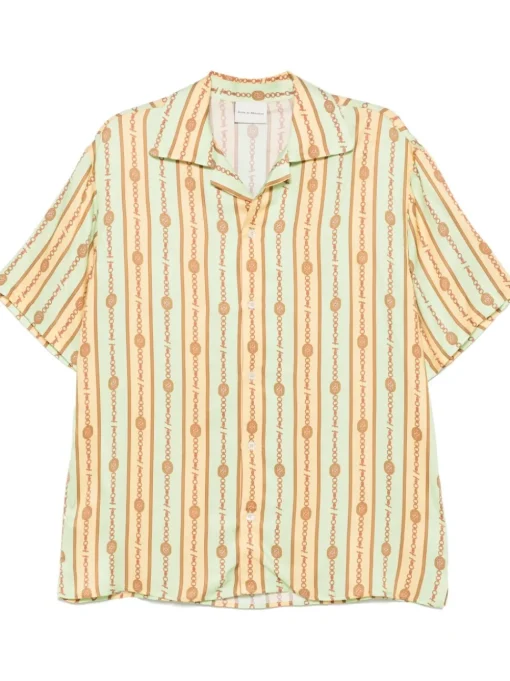 Drole De Monsieur Camicia Verde Uomo