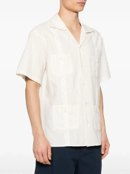 Drole De Monsieur Camicia Beige Uomo