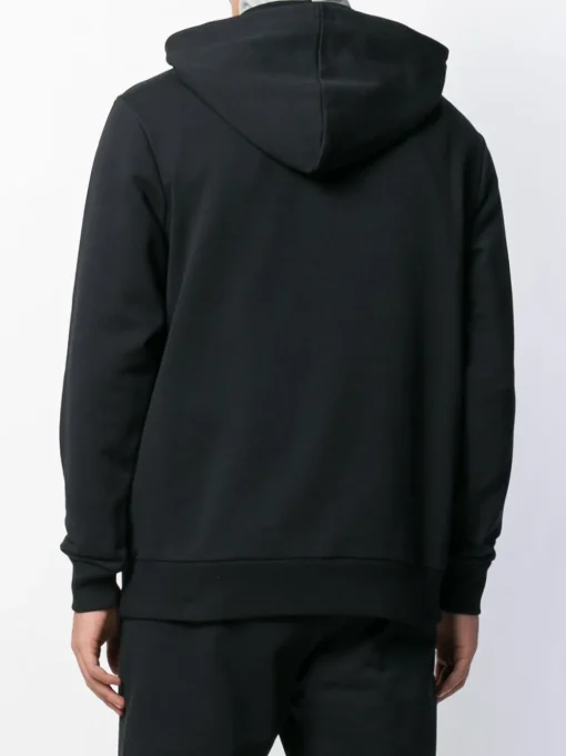 Drole De Monsieur Felpa Nero Uomo Cappuccio Not From Paris Madame