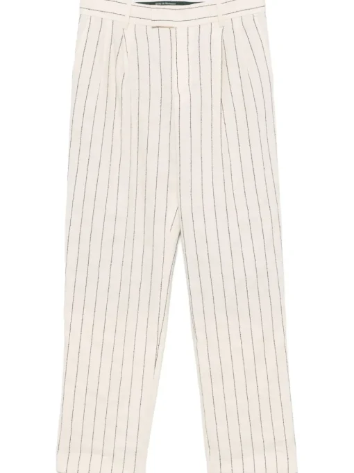 Drole De Monsieur Pantalone Beige Uomo