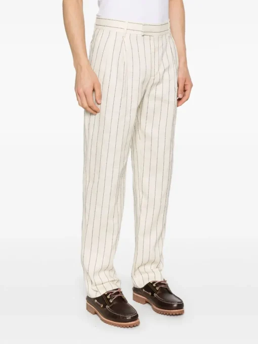 Drole De Monsieur Pantalone Beige Uomo
