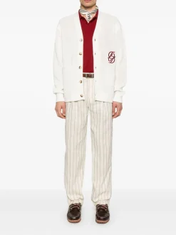 Drole De Monsieur Pantalone Beige Uomo