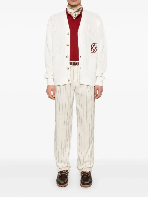 Drole De Monsieur Pantalone Beige Uomo