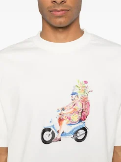 Drole De Monsieur T-shirt Bianco Uomo