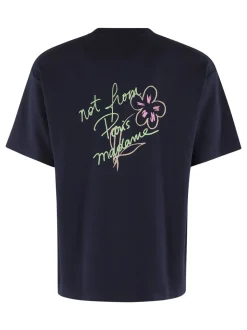 Drole De Monsieur T-shirt Blu Uomo