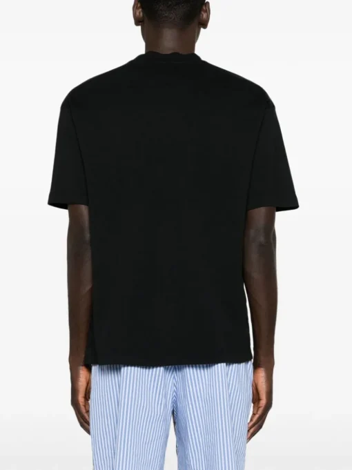 Drole De Monsieur T-shirt Nero Uomo Not From Paris Madame