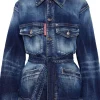 Dsquared2 Camicia Blu Donna To 5 Jean
