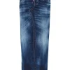 Dsquared2 Jeans Blu Donna Front Split