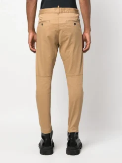 Dsquared2 Pantalone Beige Uomo Sexy Chino