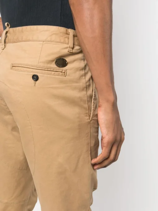 Dsquared2 Pantalone Beige Uomo Sexy Chino