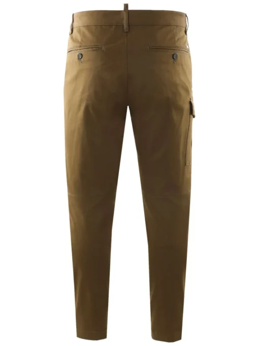 Dsquared2 Pantalone Marrone Uomo Sexy Cargo