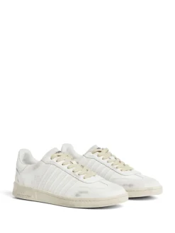 Dsquared2 Scarpa Bianco Uomo Bande in Tono