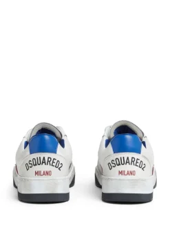 Dsquared2 Uomo Scarpa Bianco Spiker