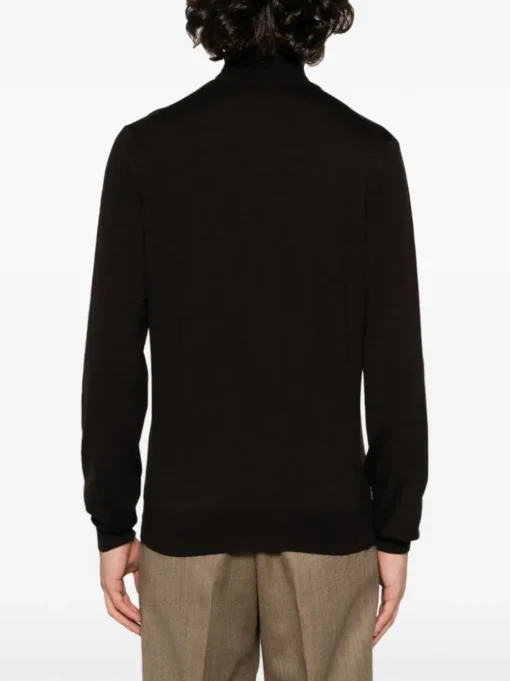 Fileria Maglia Marrone Uomo Dolcevita