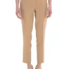 F.it Pantalone Beige Donna