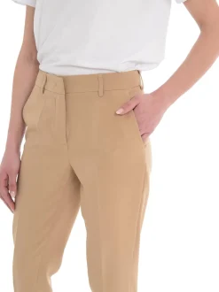 F.it Pantalone Beige Donna