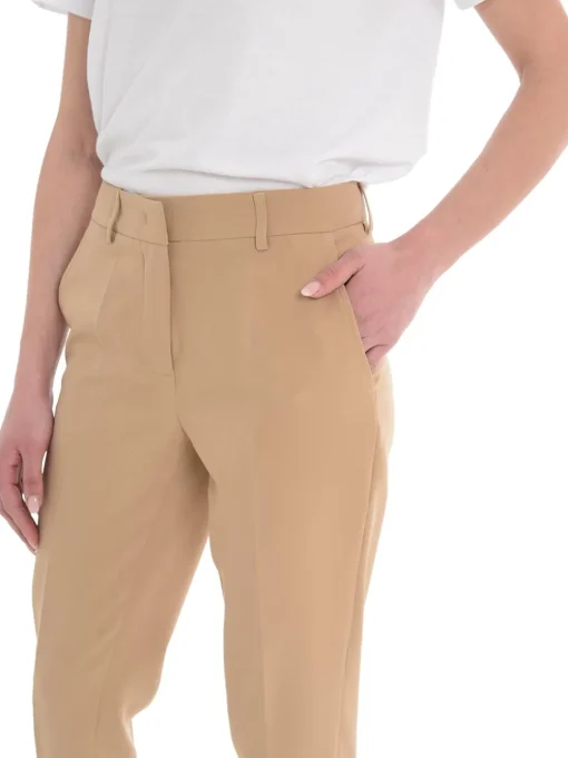 F.it Pantalone Beige Donna