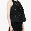 Forte Forte Top Nero Donna