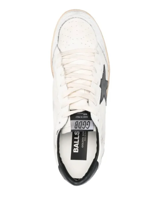 Golden Goose Ball Star Uomo Scarpa Bianco-Nero