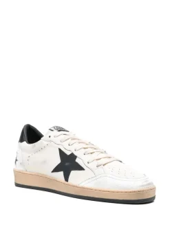 Golden Goose Ball Star Uomo Scarpa Bianco-Nero