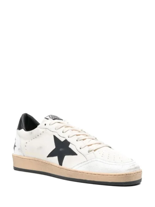 Golden Goose Ball Star Uomo Scarpa Bianco-Nero