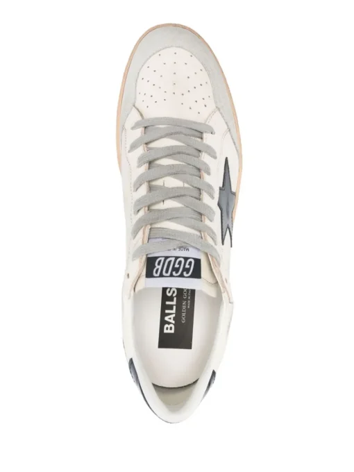 Golden Goose Ball Star Uomo Scarpa Bianco-Blu