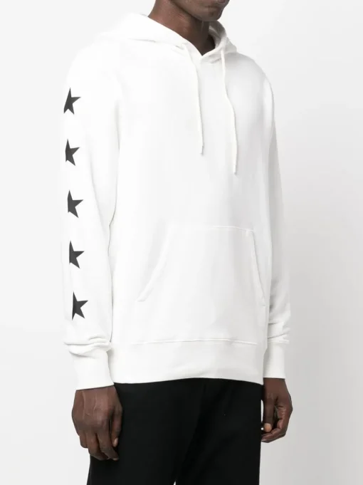 Golden Goose Felpa Bianco Uomo