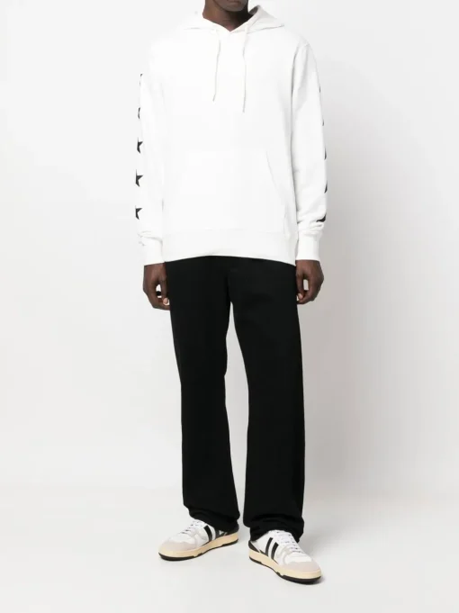 Golden Goose Felpa Bianco Uomo