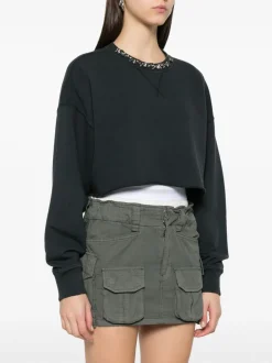 Golden Goose Felpa Nero Donna